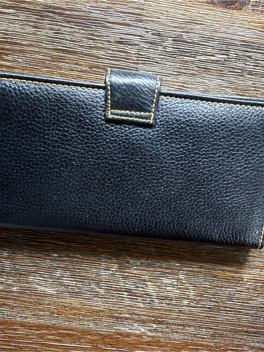 Dooney & Bourke Black Leather Wallet - Picture 5 of 8